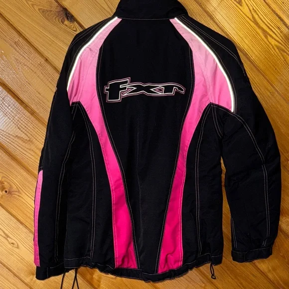 FXR Women's Black and Pink Jacket - Picture 2 of 4